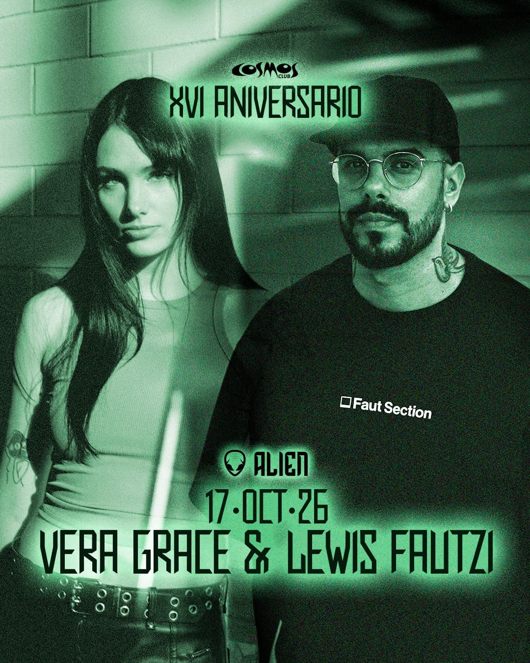 ALIEN ESP. XVI Aniversario | Vera Grace & Lewis Fautzi