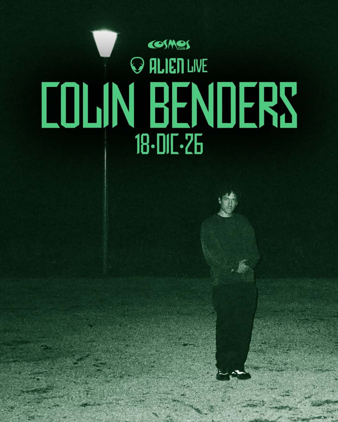 Flyer of ALIEN LIVE | Colin Benders