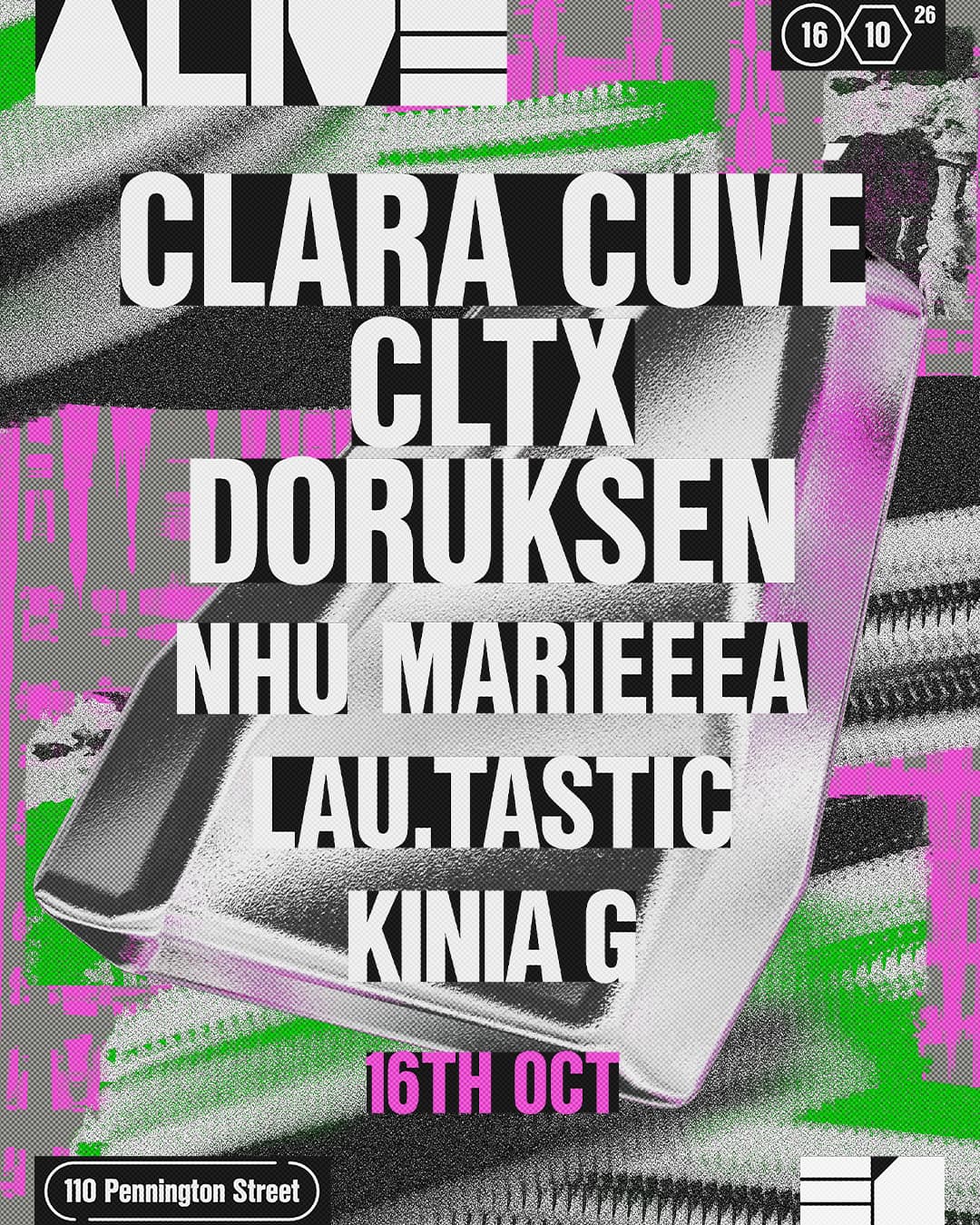 ALIVE Clara Cuve', CLTX, Doruksen