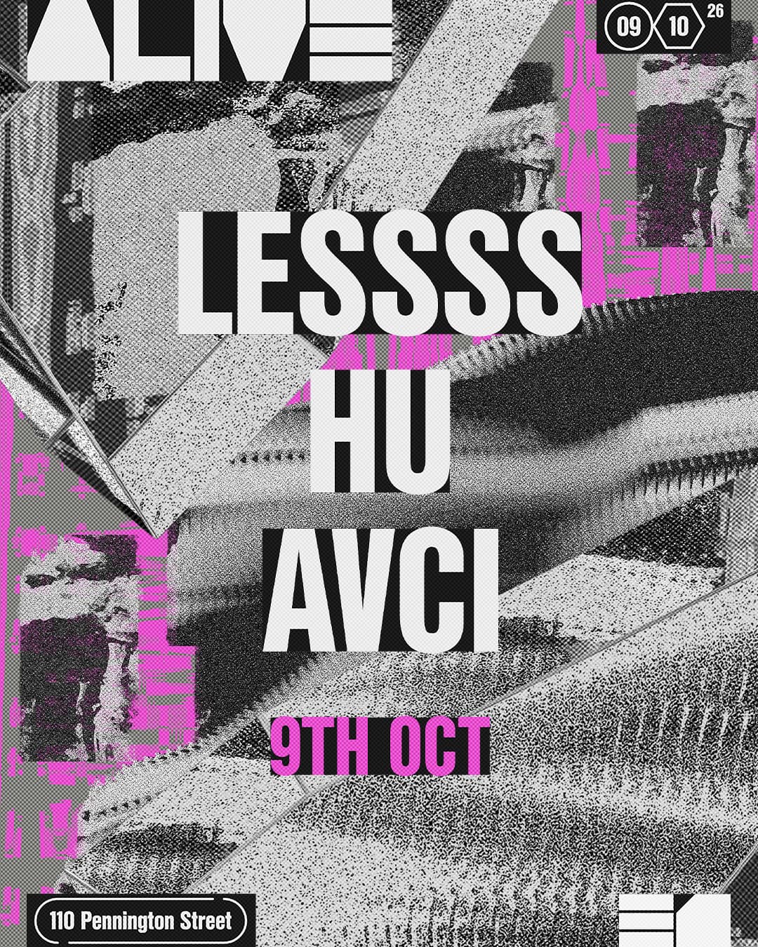 ALIVE: LESSSS, HU, AVCI