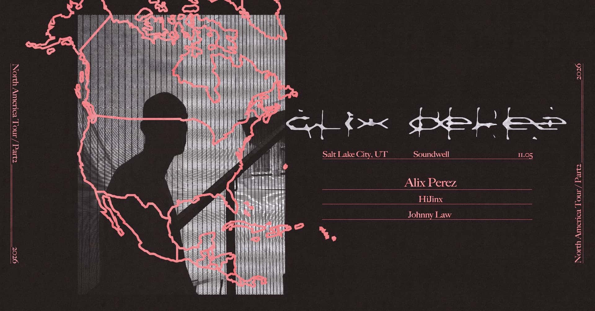 Flyer de ALIX PEREZ: NORTH AMERICAN TOUR