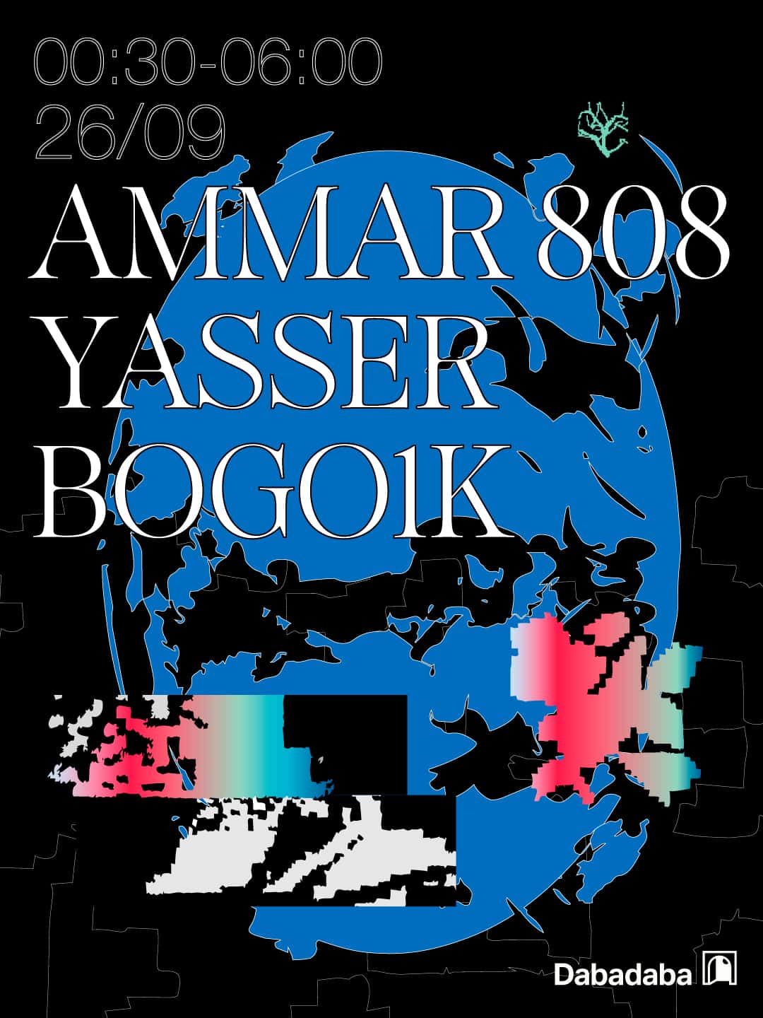 Flyer de Ammar 808 + Yasser + bogo1k