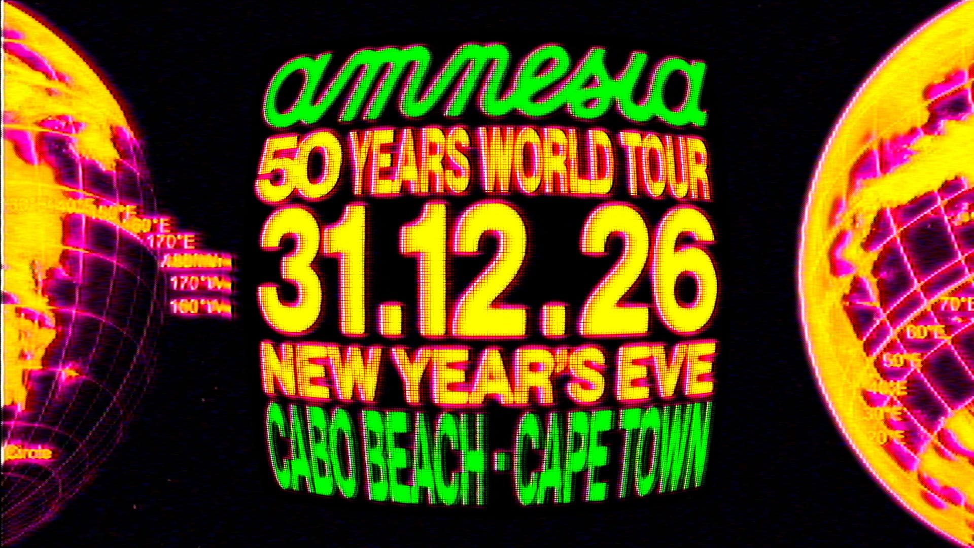 Amnesia Ibiza NYE - Cape Town 31 December 2026