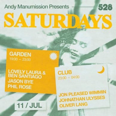 Andy Manumission: Saturdays