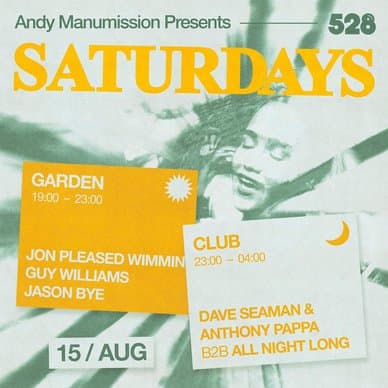Andy Manumission: Saturdays