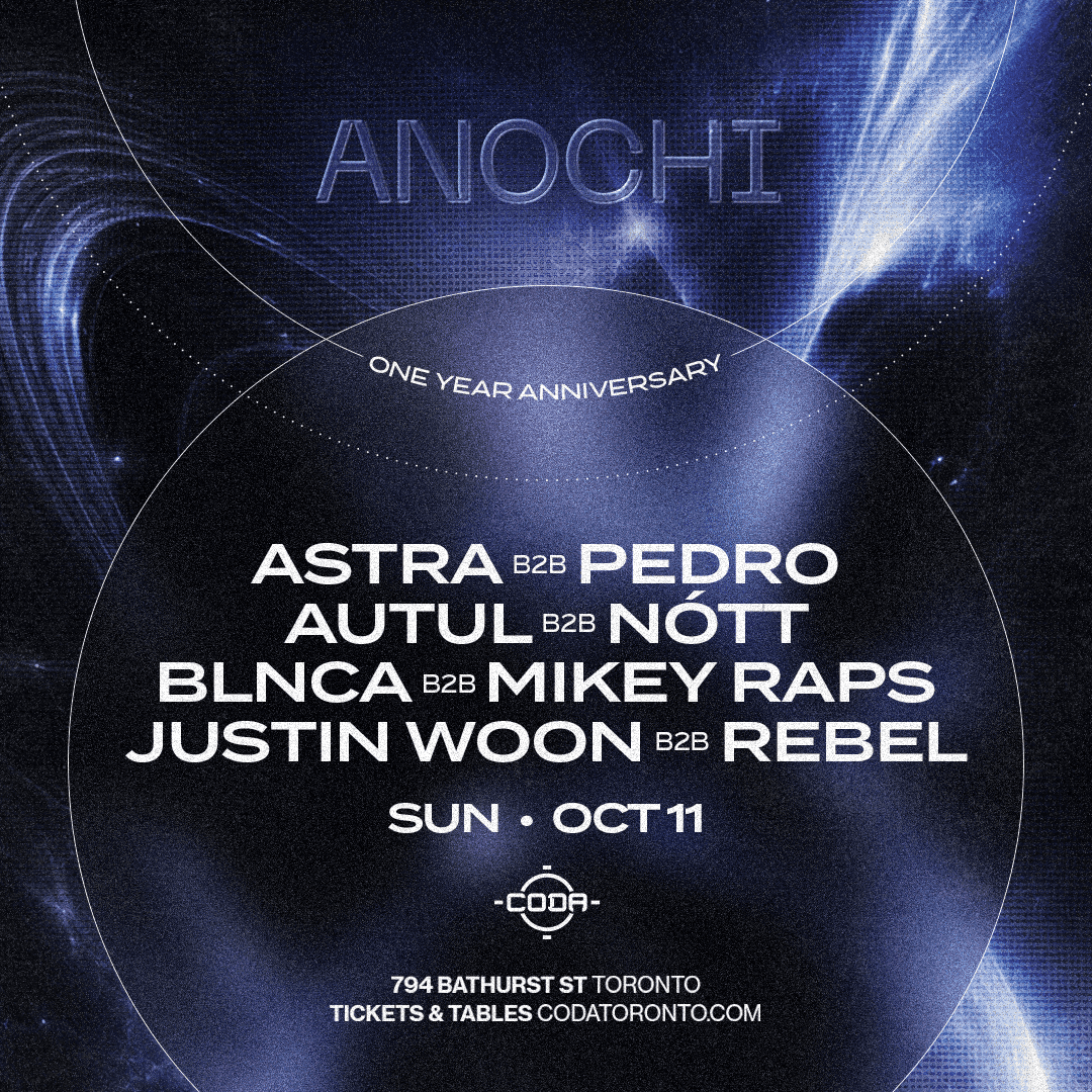 Flyer of Anochi 1 Year Anniversary
