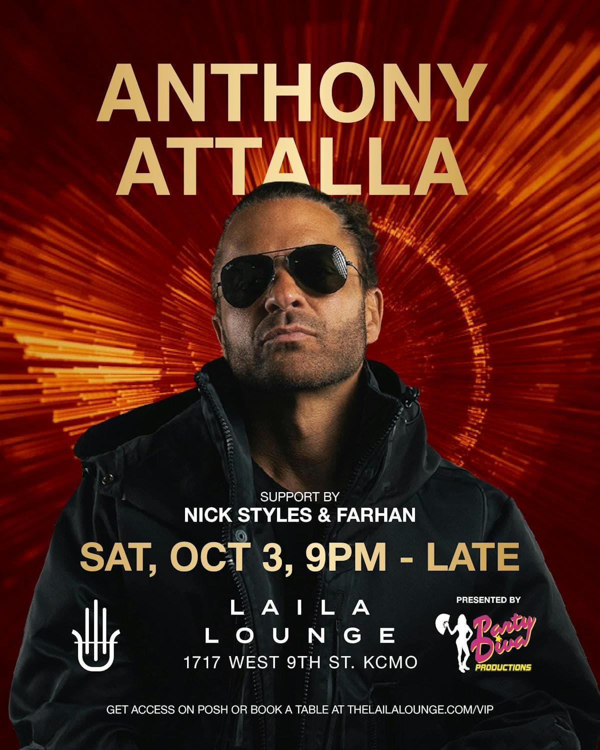 Anthony Attalla (Chicago) live in Kansas City presented by Party Diva