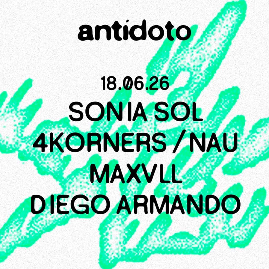 Cartel de Antidoto Club: Sonia Sol