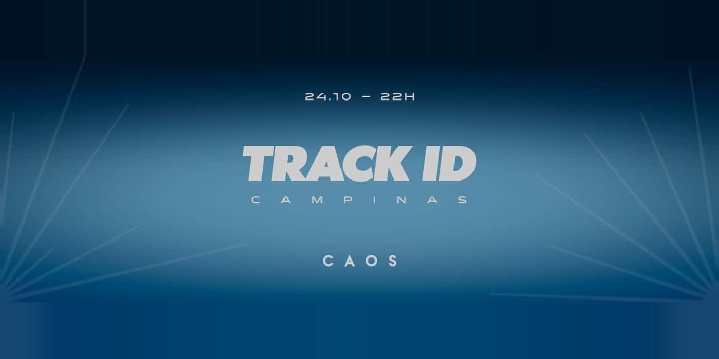 Flyer of CAOS apresenta Track ID Showcase