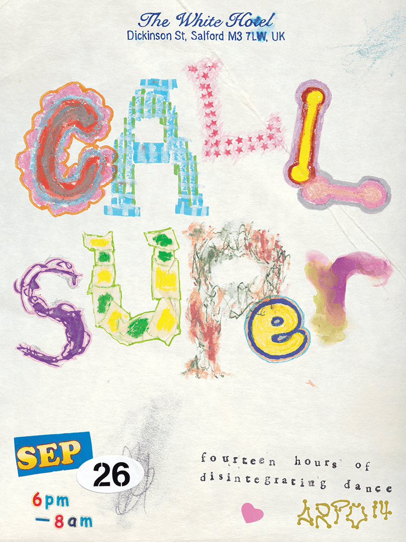 Flyer of Arpo 14: Call Super {14 ~ hours}