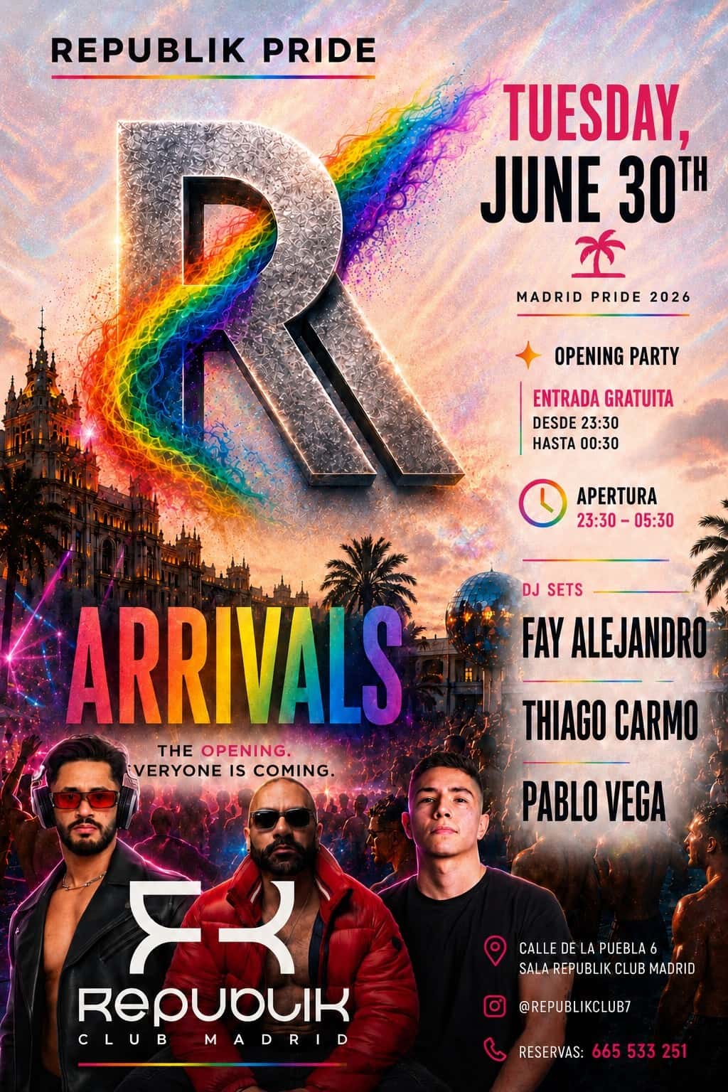 Cartel de ARRIVALS