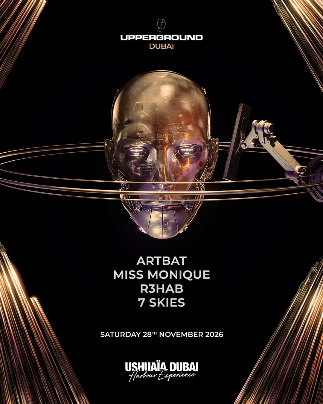 Flyer de ARTBAT present Upperground