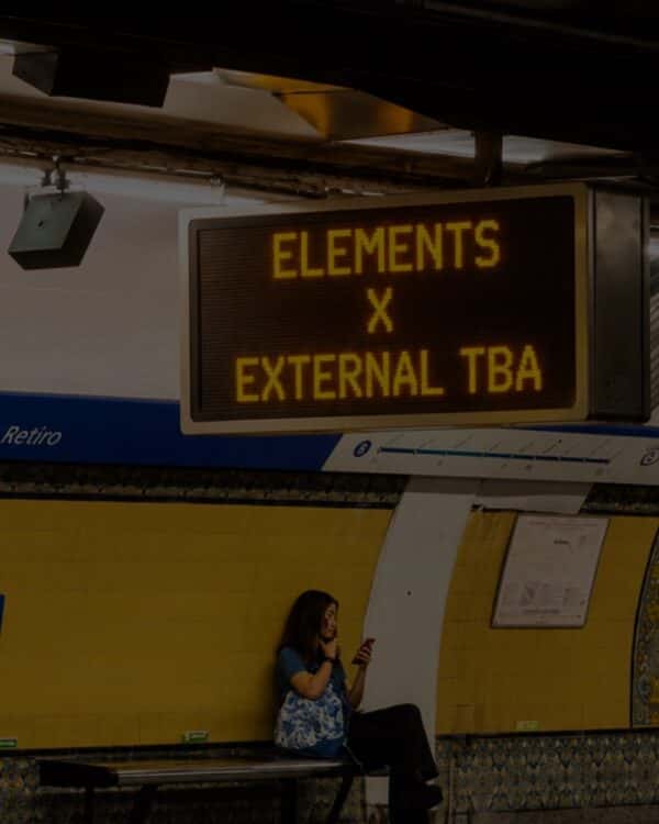 Cartel de Artists TBA - by Elements & External