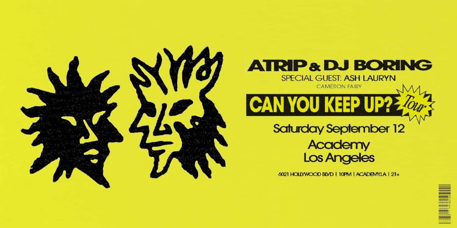 Cartel de ATRIP B2B DJ BORING