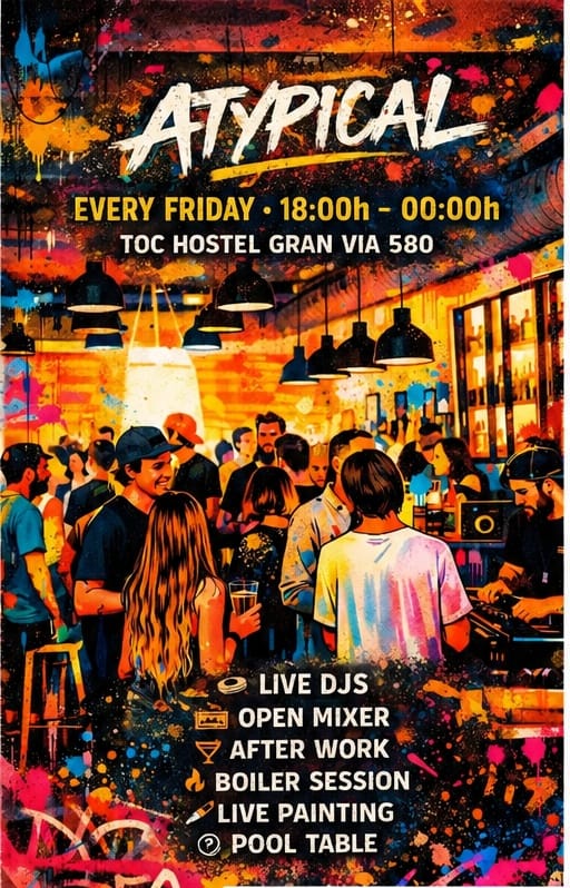 ATYPICAL: Afterwork + Open Mixer (Free Entry)