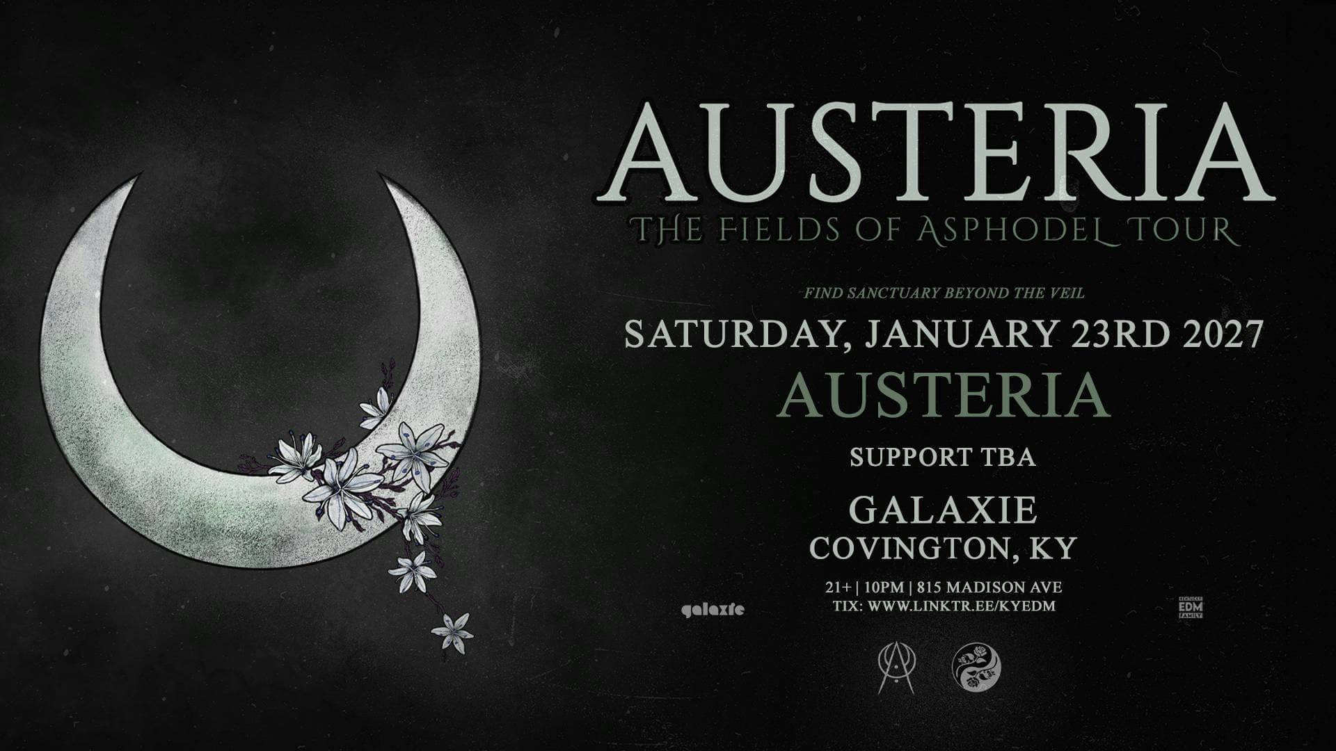 Austeria: The Fields of Asphodel Tour at Galaxie - Covington