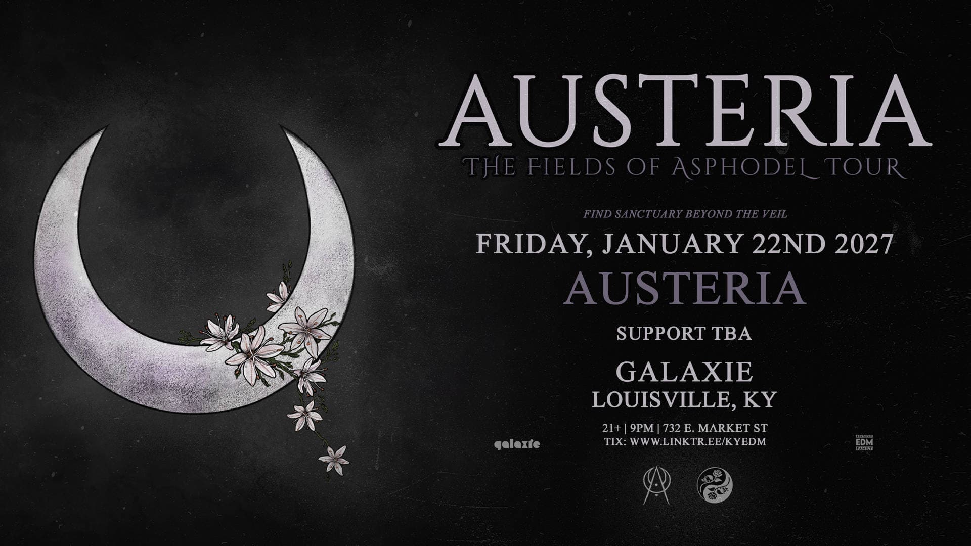 Austeria: The Fields Of Asphodel Tour at Galaxie - Louisville