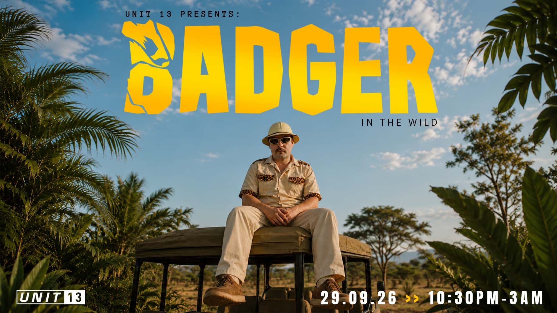 Flyer of Badger 'In The Wild'