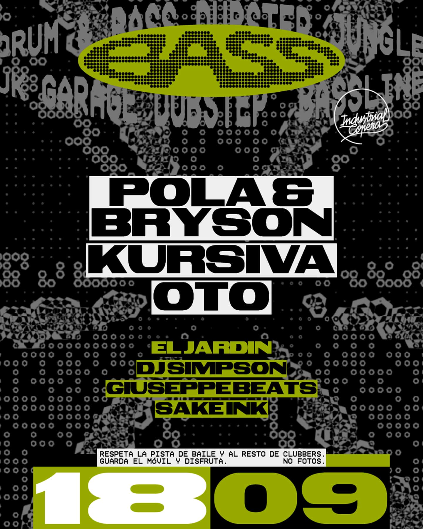 Flyer de BASS