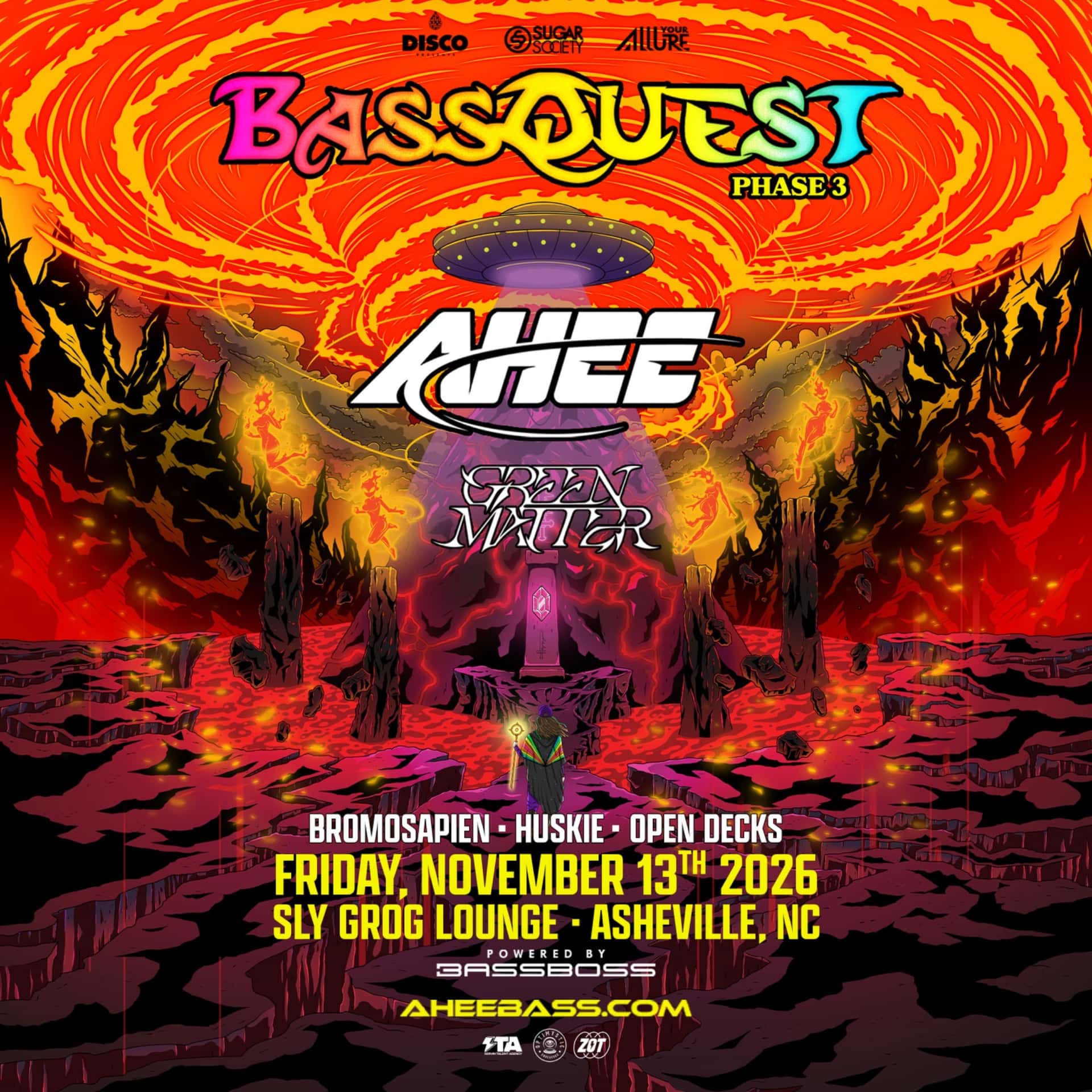 Flyer de BassQuest Phase 3