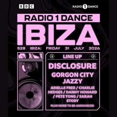Flyer de BBC Radio 1 Dance