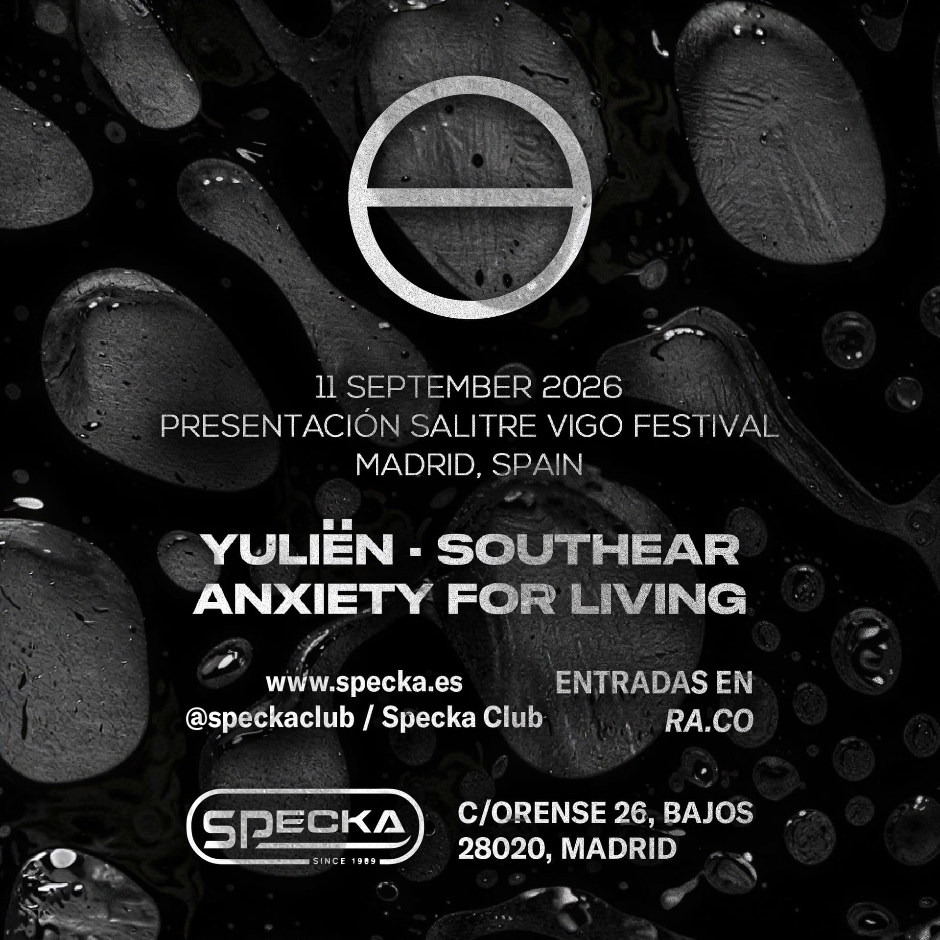 PRESENTACIÓN SALITRE Vigo FESTIVAL 2026 I Specka Club