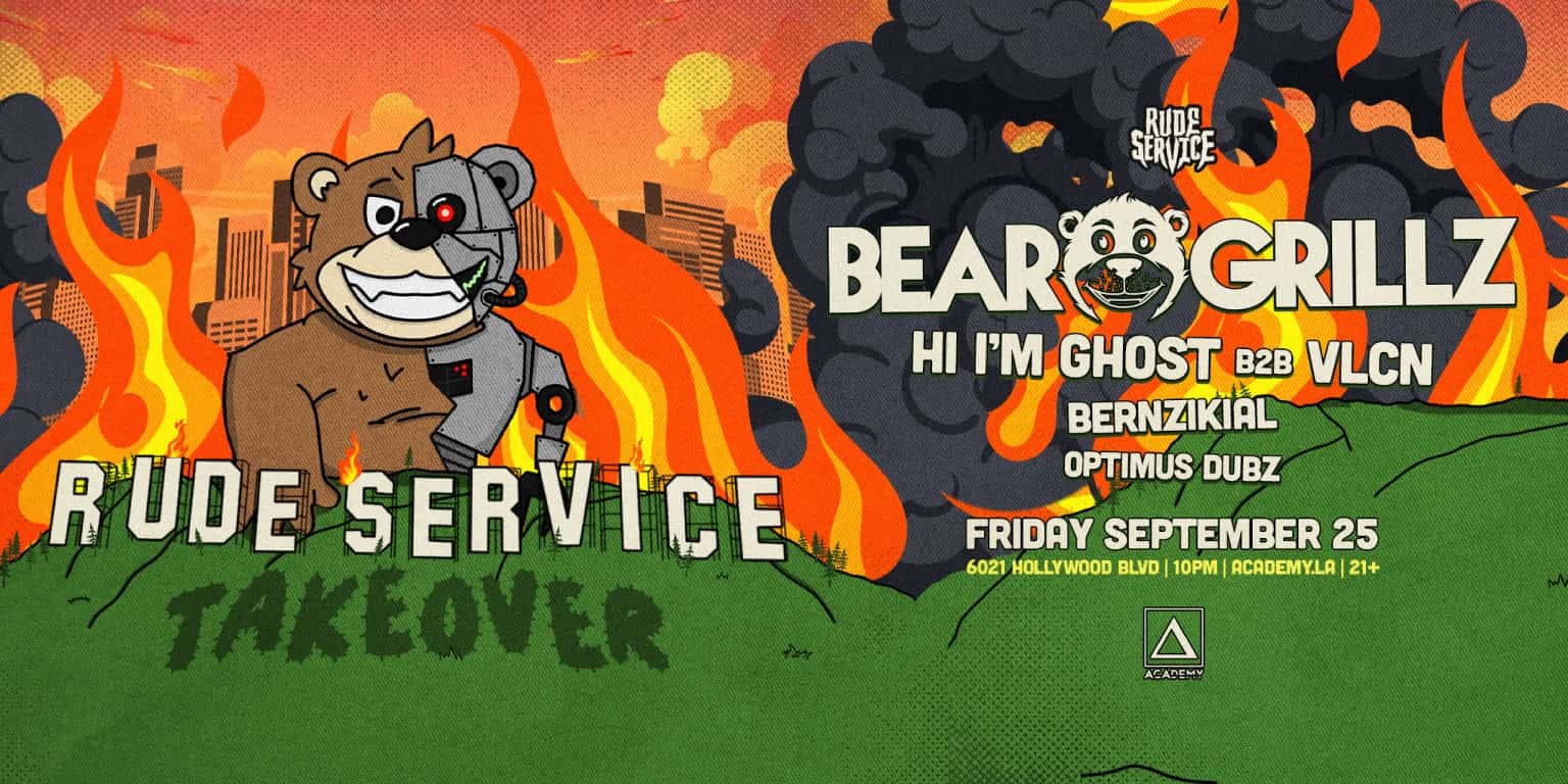 Cartel de Bear Grillz: Rude Service Takeover