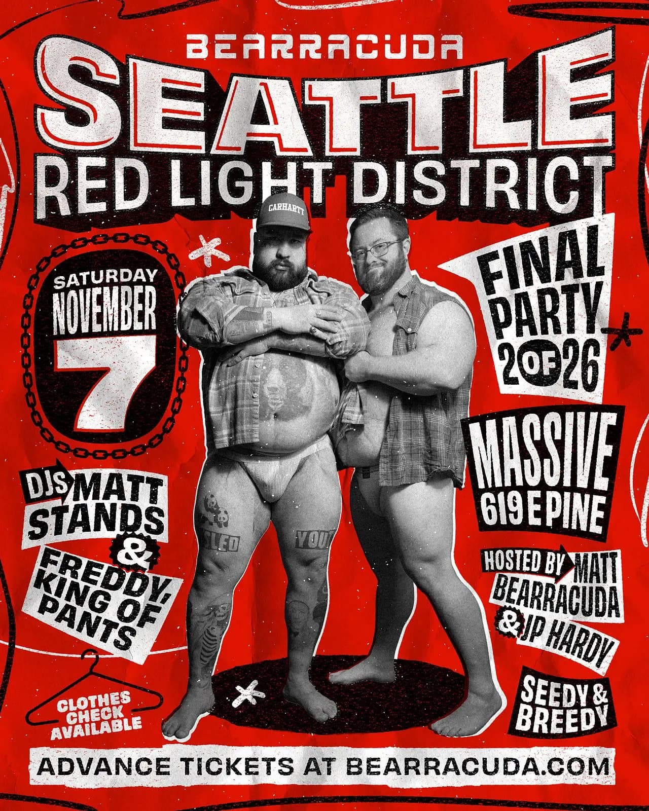Bearracuda | Seattle - Red Light District