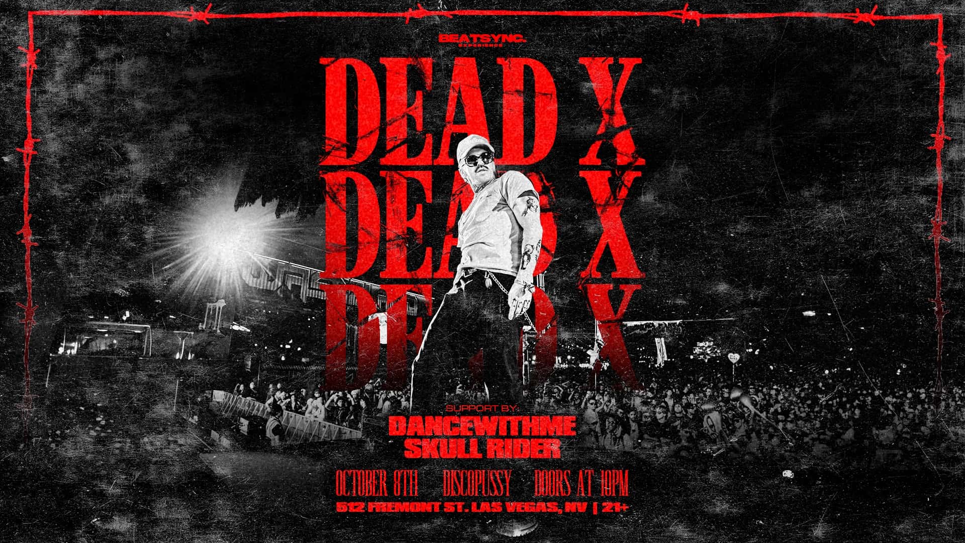 Flyer of Beatsync w/ DEAD X