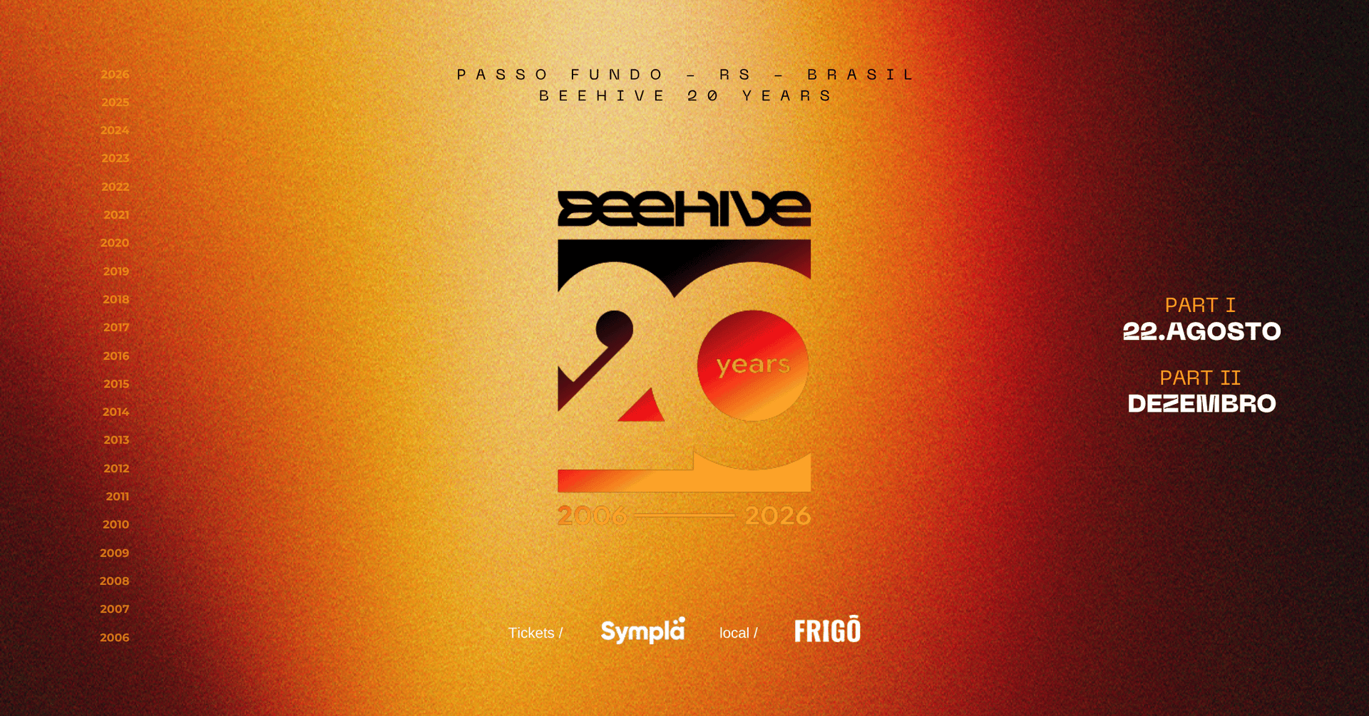 Beehive 20 Anos - Part II
