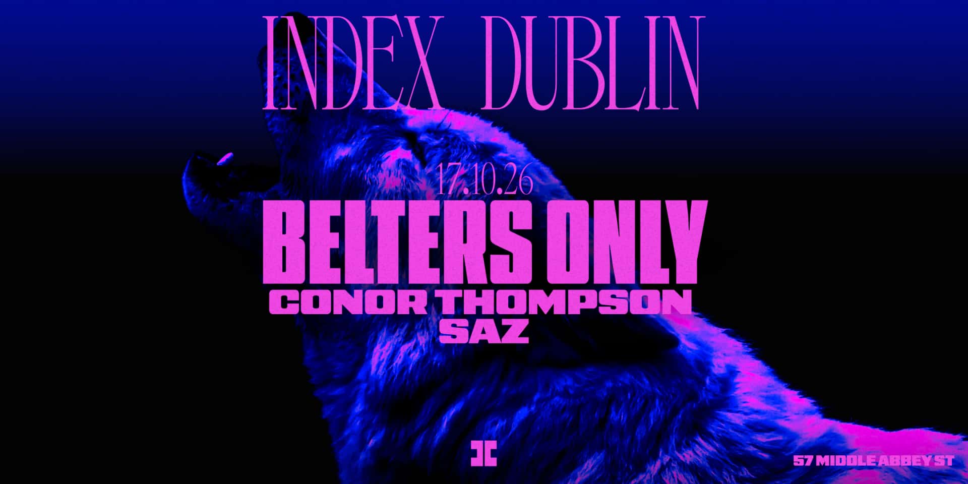 Flyer of Index: Belters Only