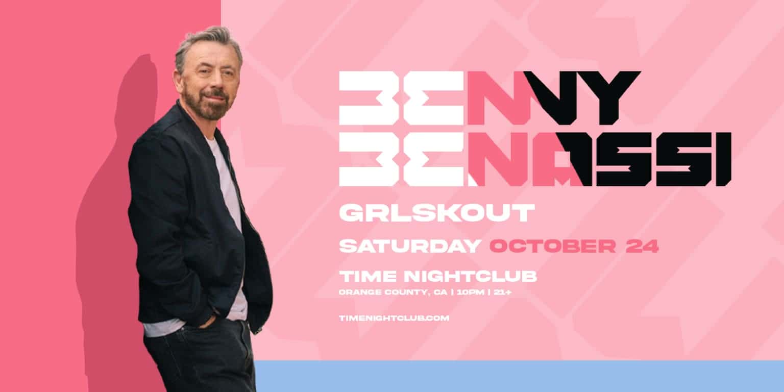 Flyer of Benny Benassi