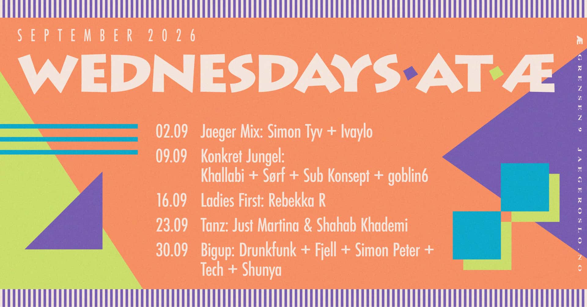Flyer of Bigup: Shunya + Bigup DJs