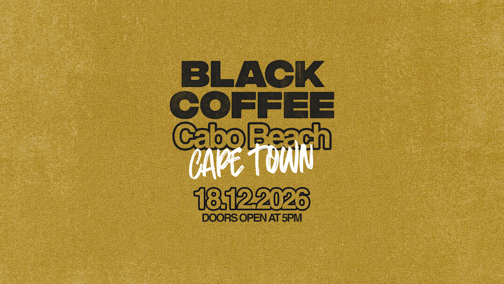Black Coffee EXCLUSIVE - Cape Town 18 December 2026