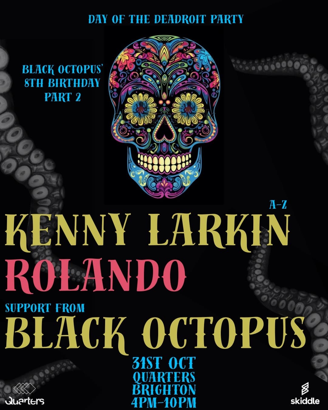 Black Octopus 8th Birthday Part 2: Kenny Larkin & Rolando
