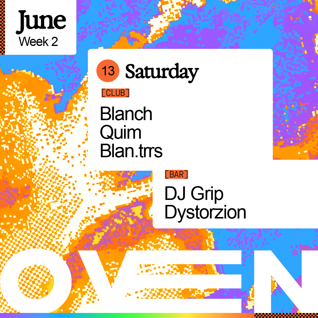 Blanch + Quim + blan.trrs / Bar: Dystorizon & Dj Grip