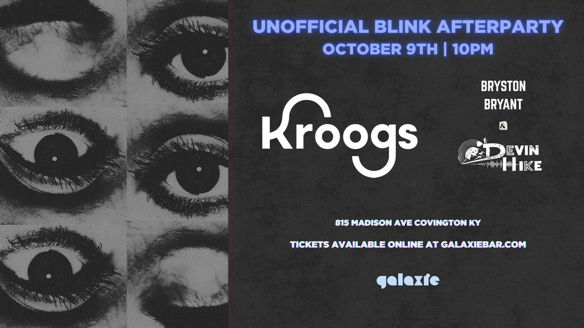 BLINK AFTERPARTY w/ KROOGS + friends