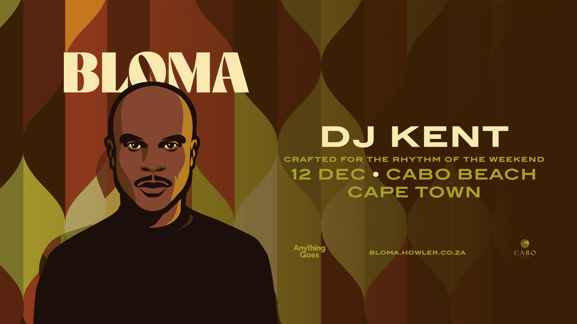 Flyer of BLOMA by DJ Kent
