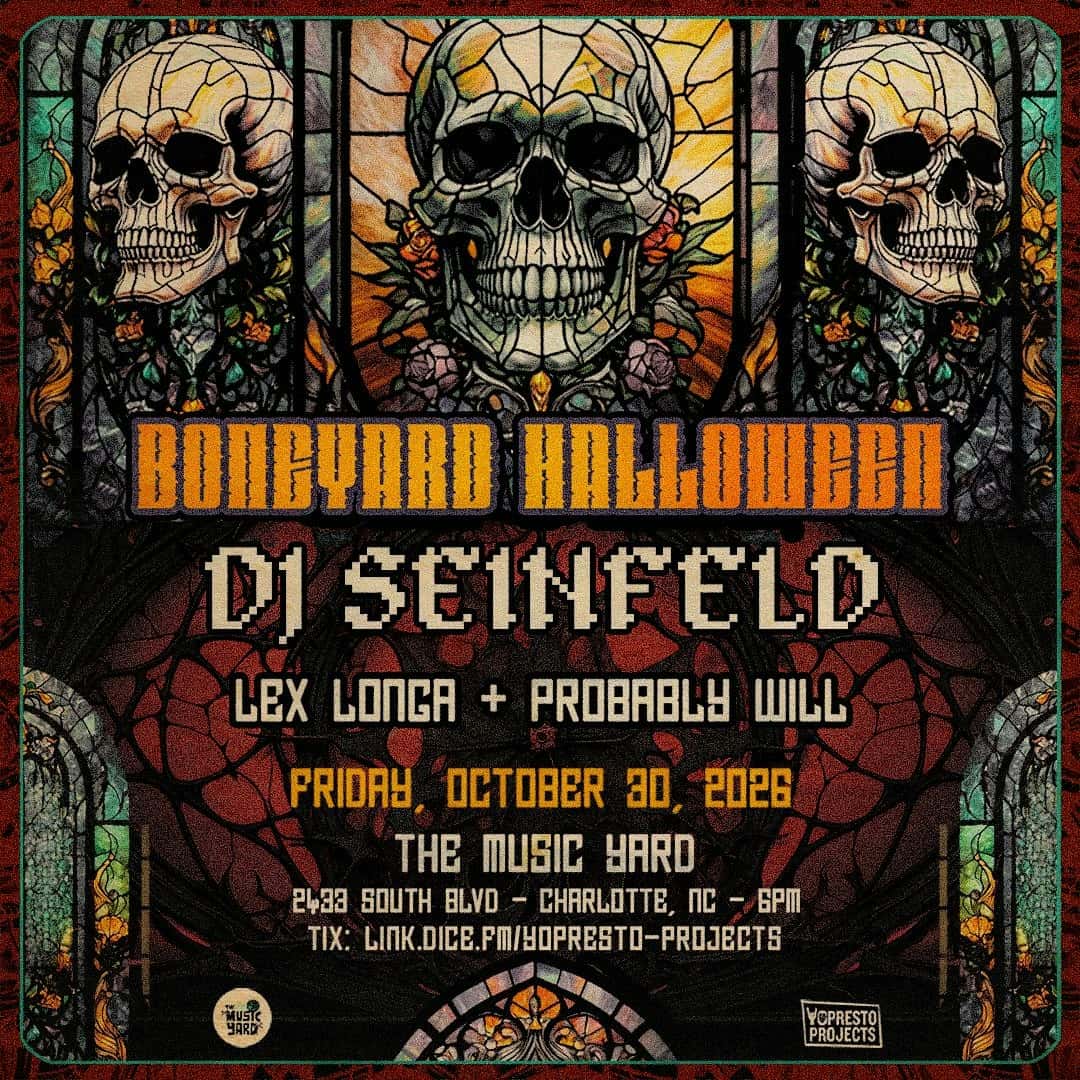 Flyer de BONEYARD HALLOWEEN ft. DJ Seinfeld