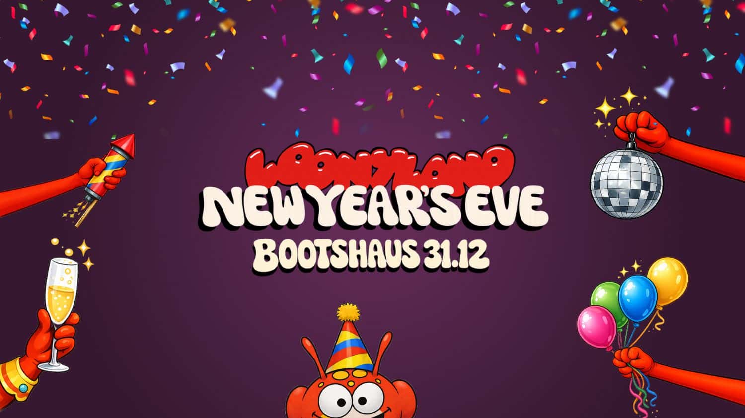 Cartel de Bootshaus & Loonyland pres. NYE 2026
