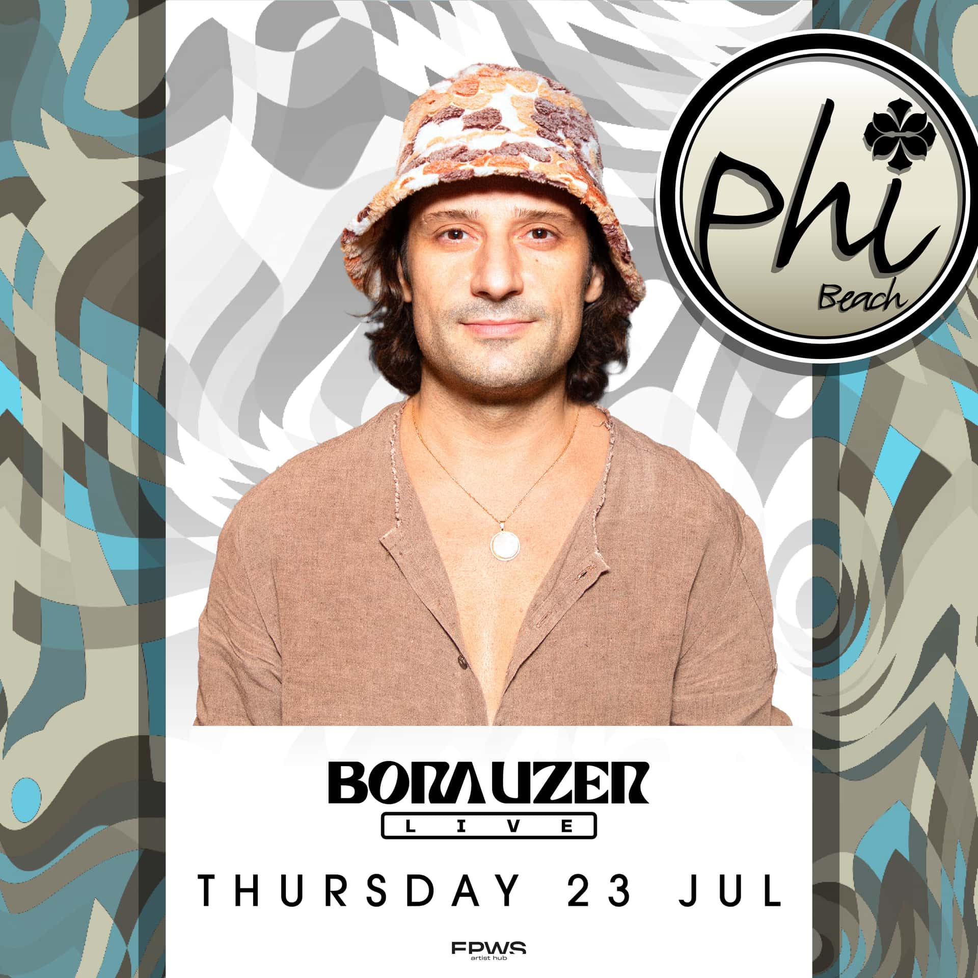 Flyer de BORA UZER | 23 JULY