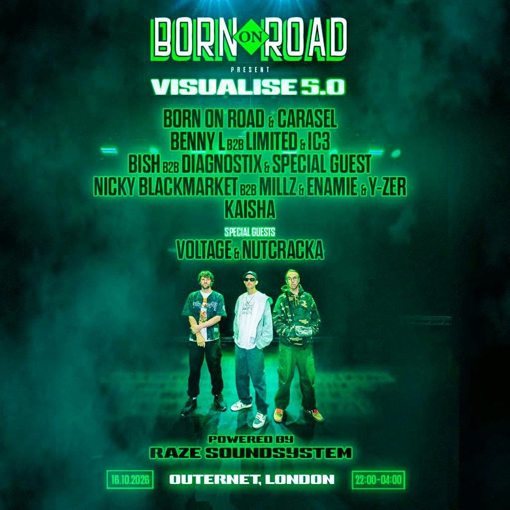 Born On Road Presents Visualise 5.0: London w/ Raze Soundsystem