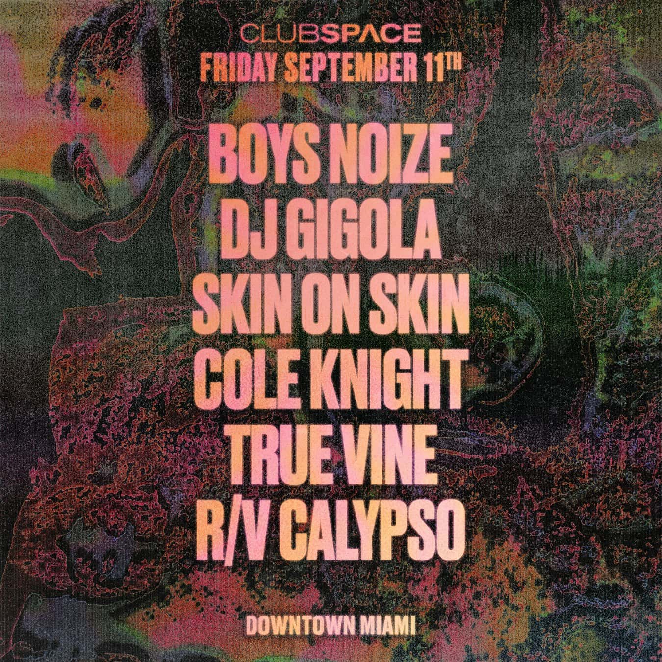Cartel de Boys Noize, DJ Gigola, & Skin On Skin