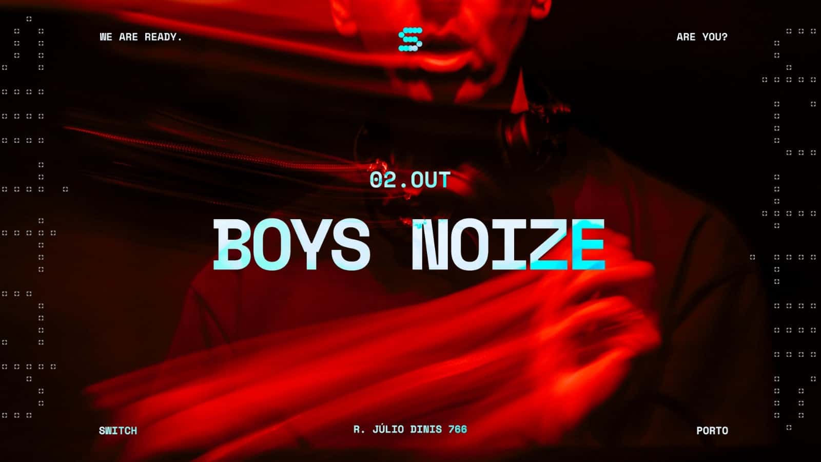 Cartel de Boys Noize - Switch