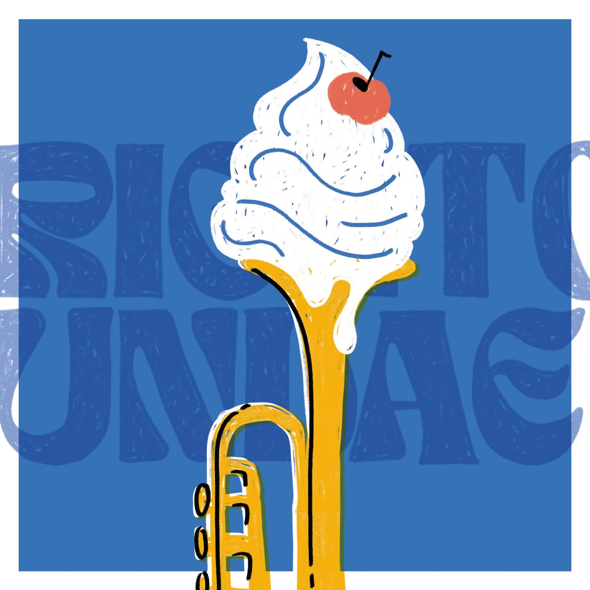 Flyer of Brighton Sundae w/ Marcia Carr