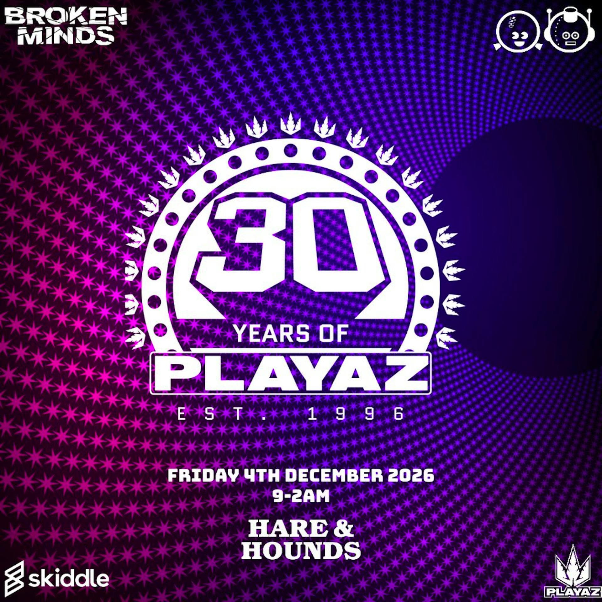 Broken Minds presents: 30 Years Of Playaz