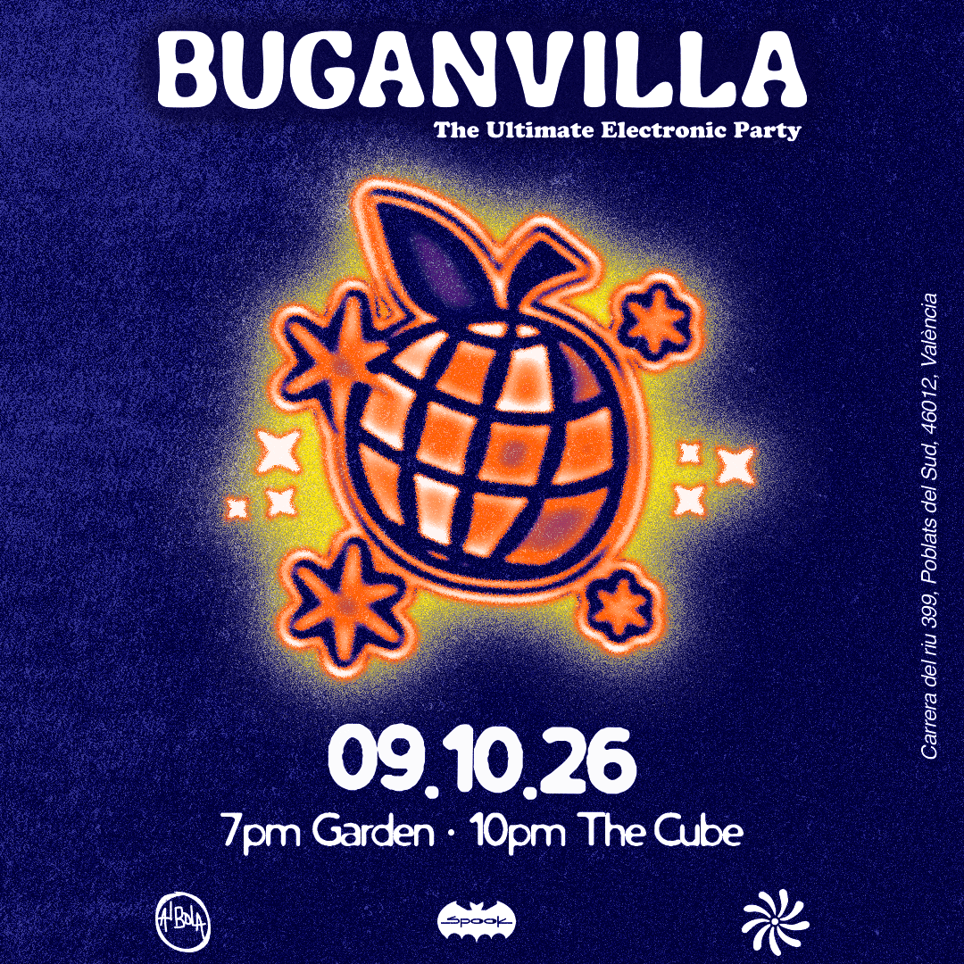 Flyer of Buganvilla at Spook: The Cube + Garden