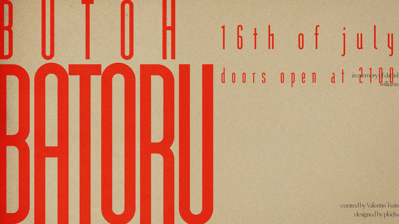 Flyer de BUTOH Batorū
