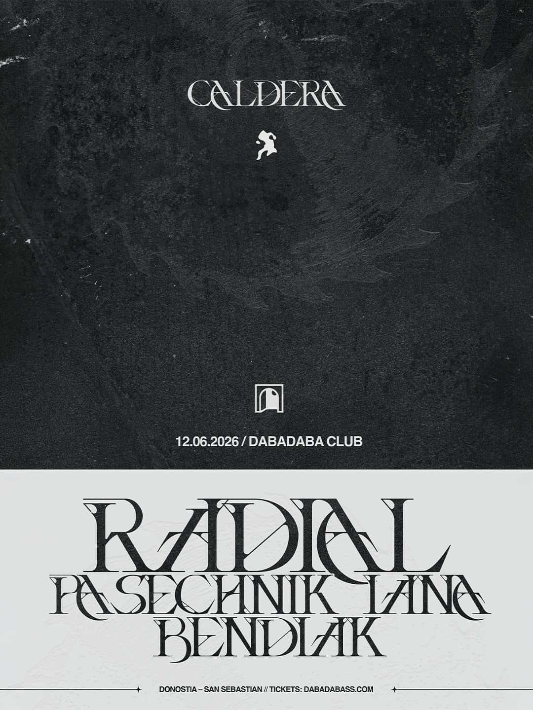 Cartel de Caldera: Radial + Pasechnik Iana + Bendiak