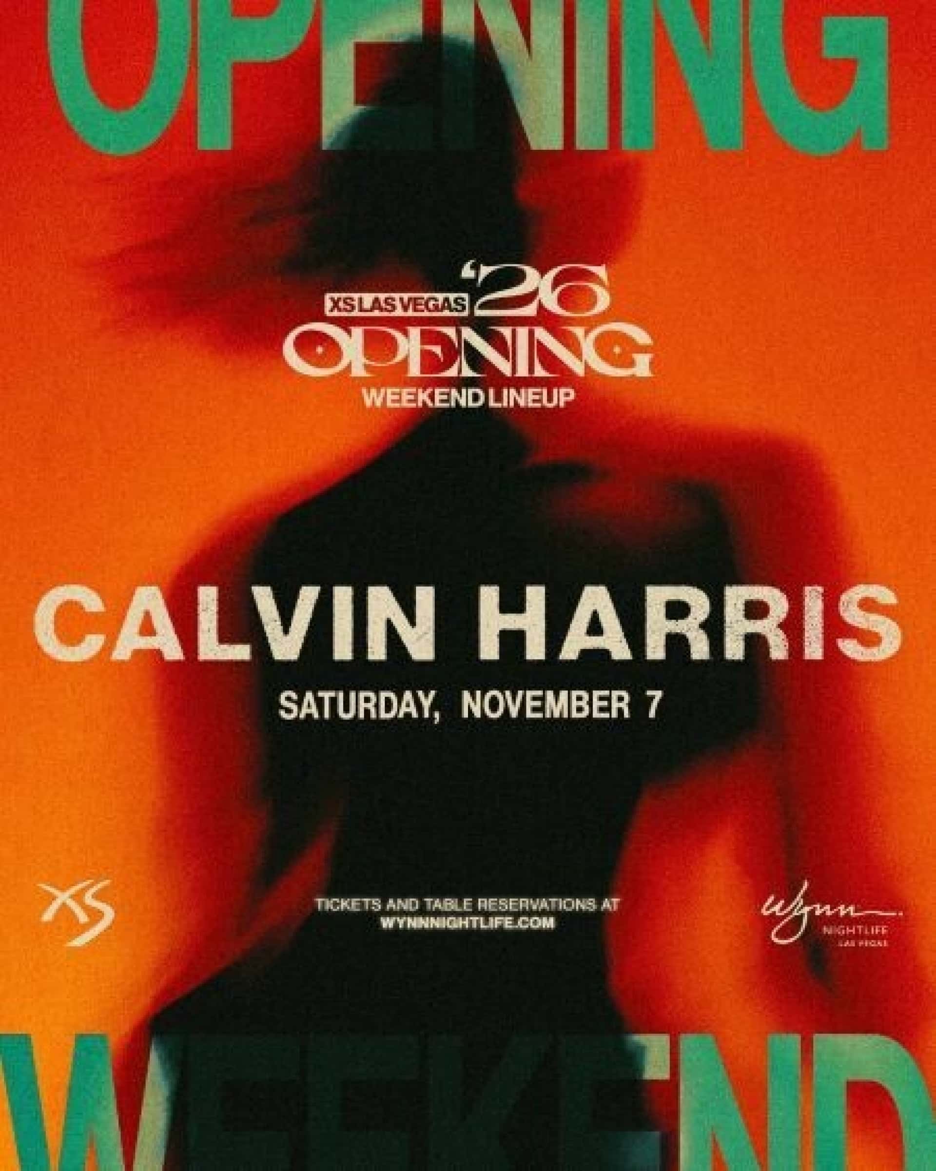 Flyer of Calvin Harris